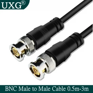 BNC Male to Male Adapter Cable - 0.5M/1M/2M/3M for CCTV Camera, GR59 75ohm Q9 HD-SDI Cable, Camera BNC Accessories Product Image #8319 With The Dimensions of  Width x  Height Pixels. The Product Is Located In The Category Names Computer & Office → Computer Cables & Connectors