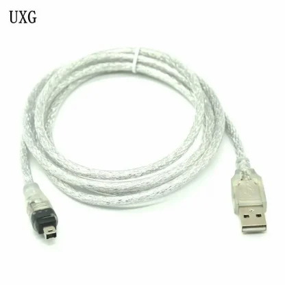 USB 2.0 Male to 4 Pin IEEE 1394 Cable - 1.2M High-Speed Extension for MINI DV HDV Camcorder to PC Editing Product Image #13274 With The Dimensions of 800 Width x 800 Height Pixels. The Product Is Located In The Category Names Computer & Office → Computer Cables & Connectors