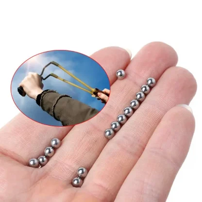 Professional 4mm Steel Beads for Slingshot Catapult Hunting - 100pcs Product Image #30630 With The Dimensions of 800 Width x 800 Height Pixels. The Product Is Located In The Category Names Sports & Entertainment → Shooting → Paintballs