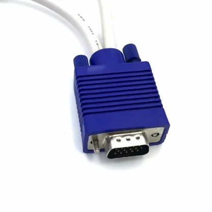 VGA Dual Monitor Adapter Y Splitter Cable - 15 Pin Male to Female, High Quality, 1PCS Product Image #17783 With The Dimensions of 2560 Width x 2560 Height Pixels. The Product Is Located In The Category Names Computer & Office → Computer Cables & Connectors