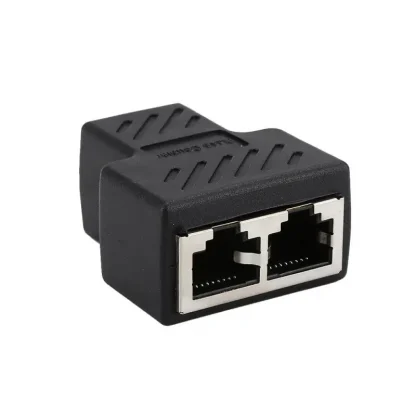 RJ45 Ethernet LAN Network Splitter - 1 to 2 Ways Extender Cable Adapter Tee Head Product Image #20575 With The Dimensions of 800 Width x 800 Height Pixels. The Product Is Located In The Category Names Computer & Office → Computer Cables & Connectors