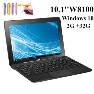 10.1-Inch Windows 10 Tablet - 2GB RAM, 32GB Storage, Type-C, Docking Keyboard, Dual Cameras, 32-Bit, WiFi, Bluetooth-Compatible Product Image #9321 With The Dimensions of  Width x  Height Pixels. The Product Is Located In The Category Names Computer & Office → Tablets