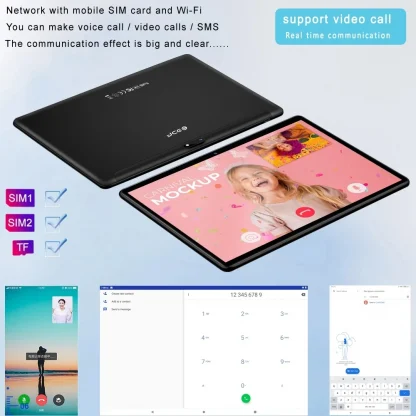 10.1 Inch 3G/4G Tablet - 4GB+64GB, Android 9, Octa Core, GPS, Bluetooth, Wi-Fi, Mobile Phone Call Product Image #23126 With The Dimensions of 1000 Width x 1000 Height Pixels. The Product Is Located In The Category Names Computer & Office → Tablets