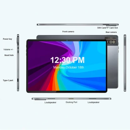 10.1 Inch Android 10.0 Tablet - 6+128GB ROM, 1920x1200 IPS, SIM Card, 4G LTE FDD, Wifi, Bluetooth, Octa Core, Google Play Product Image #21431 With The Dimensions of 1000 Width x 1000 Height Pixels. The Product Is Located In The Category Names Computer & Office → Tablets