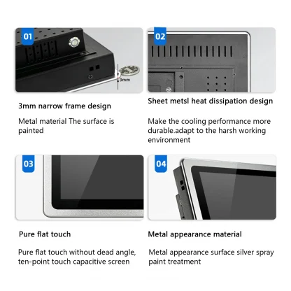 Embedded Industrial All-in-One PC Panel: Core i3 with Capacitive Touch Screen Product Image #37265 With The Dimensions of 1500 Width x 1500 Height Pixels. The Product Is Located In The Category Names Computer & Office → Mini PC