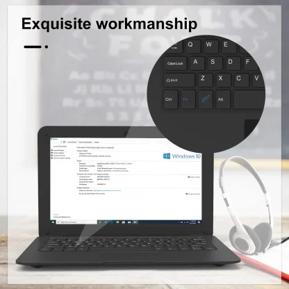 10.1-Inch Ultra-Thin Mini Laptop with Intel Atom N3330, 6GB RAM, 64GB Storage, and Windows 10 OS Product Image #7861 With The Dimensions of 1500 Width x 1500 Height Pixels. The Product Is Located In The Category Names Computer & Office → Tablets