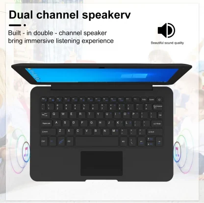 10.1-Inch Ultra-Thin Mini Laptop with Intel Atom N3330, 6GB RAM, 64GB Storage, and Windows 10 OS Product Image #7862 With The Dimensions of 1500 Width x 1490 Height Pixels. The Product Is Located In The Category Names Computer & Office → Tablets