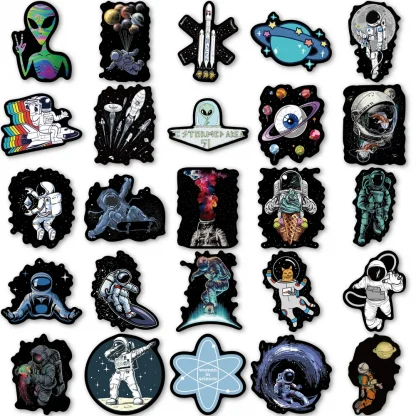 Graffiti Astronaut Stickers - Outer Space Vinyl Decals for Laptop, Car, Bike, Skateboard, Phone Case - Kids Toy Sticker Pack Product Image #26279 With The Dimensions of 1000 Width x 1000 Height Pixels. The Product Is Located In The Category Names Computer & Office → Laptops
