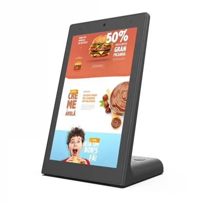 10 Inch Android Desktop Interactive Signage with 5MP Camera, Mic, RS232, USB2.0, Type-C, TF Card, RJ45, Wifi, BT, Power (Portrait) Product Image #11642 With The Dimensions of 1000 Width x 1000 Height Pixels. The Product Is Located In The Category Names Computer & Office → Mini PC