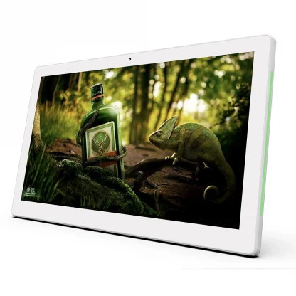 10 Inch Wall Mounted Android Tablet PC with POE, Multi-Color LED Indicator, White/Black, 75x75mm VESA, Customized Bracket Product Image #23919 With The Dimensions of 1000 Width x 1000 Height Pixels. The Product Is Located In The Category Names Computer & Office → Desktops