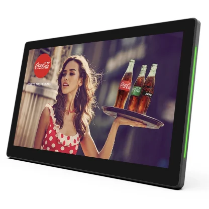 10 Inch Wall Mounted Android Tablet PC with POE, Multi-Color LED Indicator, White/Black, 75x75mm VESA, Customized Bracket Product Image #23915 With The Dimensions of 1000 Width x 1000 Height Pixels. The Product Is Located In The Category Names Computer & Office → Desktops