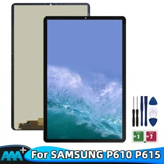 LCD Screen Touch Display for Samsung Galaxy Tab S6 Lite P610 P615 - 100% Tested, Glass Panel Digitizer Replacement. Product Image #22410 With The Dimensions of  Width x  Height Pixels. The Product Is Located In The Category Names Computer & Office → Tablet Parts → Tablet LCDs & Panels