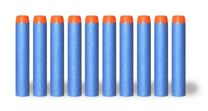 100PCS Blue Soft Hollow Hole Head Refill Darts for Nerf Series Blasters Product Image #29207 With The Dimensions of 750 Width x 400 Height Pixels. The Product Is Located In The Category Names Sports & Entertainment → Shooting → Paintballs