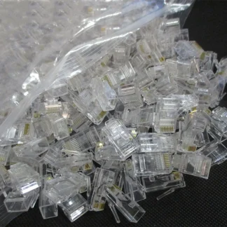 100PCS RJ-45 Ethernet Module Plugs - UTP Cat5 Cat5e, 8P8C Crystal Heads for RJ45 Network Cables Product Image #19439 With The Dimensions of  Width x  Height Pixels. The Product Is Located In The Category Names Computer & Office → Laptops
