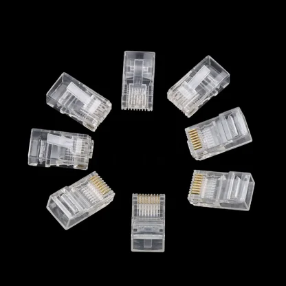 100PCS RJ-45 Ethernet Module Plugs - UTP Cat5 Cat5e, 8P8C Crystal Heads for RJ45 Network Cables Product Image #19444 With The Dimensions of 1000 Width x 1000 Height Pixels. The Product Is Located In The Category Names Computer & Office → Computer Cables & Connectors