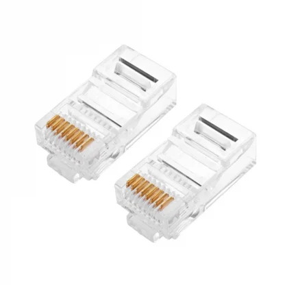 100PCS RJ-45 Ethernet Module Plugs - UTP Cat5 Cat5e, 8P8C Crystal Heads for RJ45 Network Cables Product Image #19445 With The Dimensions of 1000 Width x 1000 Height Pixels. The Product Is Located In The Category Names Computer & Office → Computer Cables & Connectors