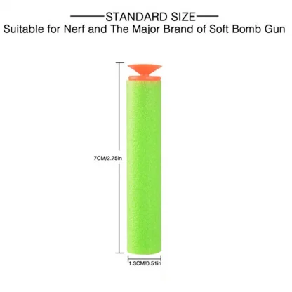 Soft Suction Bullets Refill Darts for Nerf N-Strike Elite Series Blasters Product Image #32851 With The Dimensions of 1000 Width x 1000 Height Pixels. The Product Is Located In The Category Names Sports & Entertainment → Shooting → Paintballs