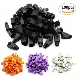 100pcs Colorful RJ45 Connector Caps for Cat6 and Cat5 Ethernet Network Cables Product Image #9920 With The Dimensions of  Width x  Height Pixels. The Product Is Located In The Category Names Computer & Office → Laptops