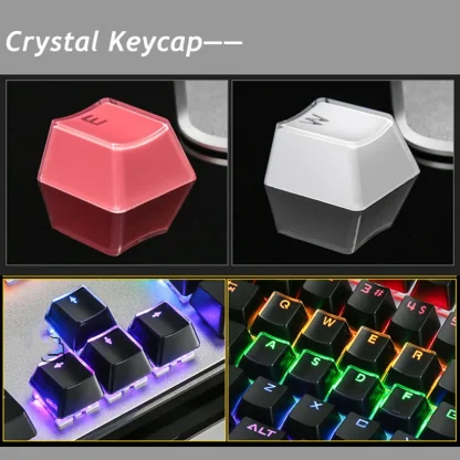 104 Klawisze Uniwersalna Klawiatura Mechaniczna Crystal Keycap Set dla Majsterkowicz w Klawiatura MSI / Cherry / Logitech Product Image #3945 With The Dimensions of 800 Width x 800 Height Pixels. The Product Is Located In The Category Names Computer & Office → Computer Peripherals