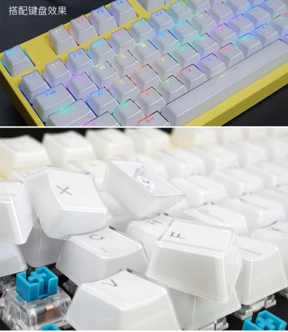 104 Klawisze Uniwersalna Klawiatura Mechaniczna Crystal Keycap Set dla Majsterkowicz w Klawiatura MSI / Cherry / Logitech Product Image #3948 With The Dimensions of 800 Width x 922 Height Pixels. The Product Is Located In The Category Names Computer & Office → Computer Peripherals
