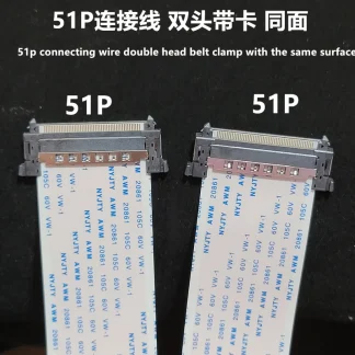 10PCS 41Pin 51Pin 4K HDTV LCD LED Ribbon Cable - AWM 20706 20861 105C 60V VW-1 LVDS Compatible Product Image #20412 With The Dimensions of  Width x  Height Pixels. The Product Is Located In The Category Names Computer & Office → Computer Cables & Connectors