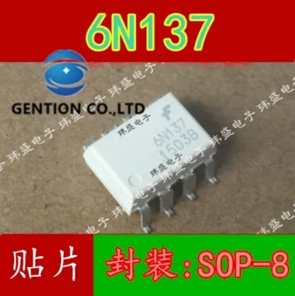 SOP-8 6N137M High-Speed White Light Coupling, 10PCS, 100% New and Original Product Image #15814 With The Dimensions of 459 Width x 460 Height Pixels. The Product Is Located In The Category Names Computer & Office → Device Cleaners