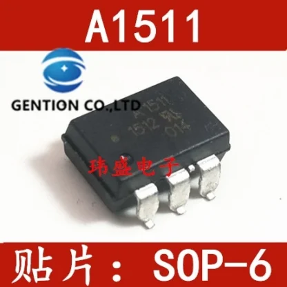 ASSR-1511 HCPL-1511 A1511 SOP6 Solid State Relay Set (10PCS) – Reliable Light Coupling, 100% New and Original Product Image #10899 With The Dimensions of 460 Width x 460 Height Pixels. The Product Is Located In The Category Names Computer & Office → Device Cleaners