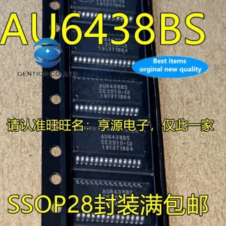 AU6438BS SSOP28 Card Reader Master IC - Pack of 10, 100% New and Original Product Image #16076 With The Dimensions of  Width x  Height Pixels. The Product Is Located In The Category Names Computer & Office → Device Cleaners