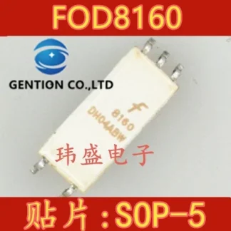 10PCS FOD8160 SOP-5 Light Coupling ICs: 100% New And Original Product Image #36867 With The Dimensions of  Width x  Height Pixels. The Product Is Located In The Category Names Computer & Office → Device Cleaners