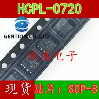 10PCS HCPL-0720 SOP8 Optical Isolator Coupling ICs: 100% New And Original Product Image #36838 With The Dimensions of  Width x  Height Pixels. The Product Is Located In The Category Names Computer & Office → Device Cleaners