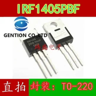10PCS IRF1405PBF TO-220 MOSFETs - Genuine Original for High-Power Applications Product Image #35420 With The Dimensions of  Width x  Height Pixels. The Product Is Located In The Category Names Computer & Office → Device Cleaners