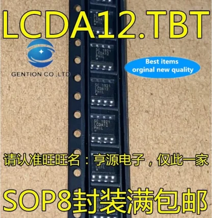 Ensure Electronics Safety: 10PCS LCDA12 SOP8 ESD/TVS Tube Chip. In Stock, 100% New & Original. Safeguard your devices with top-notch ESD protection! Product Image #15359 With The Dimensions of 717 Width x 734 Height Pixels. The Product Is Located In The Category Names Computer & Office → Device Cleaners