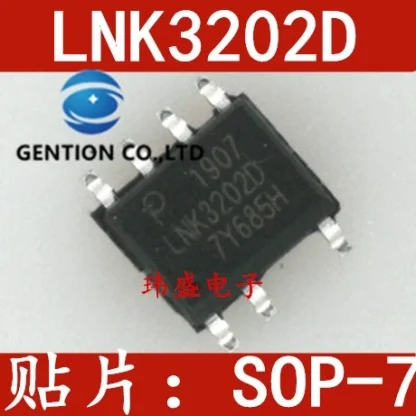 10PCS LNK3202D-TL SOP-7 Power Management ICs: 100% New And Original Product Image #36818 With The Dimensions of 460 Width x 460 Height Pixels. The Product Is Located In The Category Names Computer & Office → Device Cleaners