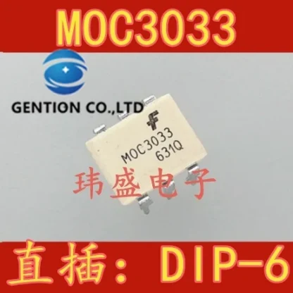 10PCS MOC3033M DIP6 SCR Light Couplers: New and Original Product Image #35292 With The Dimensions of 460 Width x 460 Height Pixels. The Product Is Located In The Category Names Computer & Office → Device Cleaners