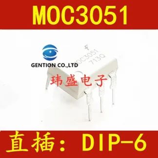 10PCS MOC3051 DIP-6 SCR Light Coupling Photoelectric Couplers: New and Original Product Image #35239 With The Dimensions of  Width x  Height Pixels. The Product Is Located In The Category Names Computer & Office → Device Cleaners