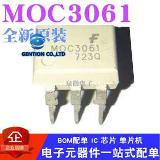 10PCS MOC3061 DIP6 Optocoupler Thyristor Driver In Stock Product Image #33226 With The Dimensions of  Width x  Height Pixels. The Product Is Located In The Category Names Computer & Office → Device Cleaners