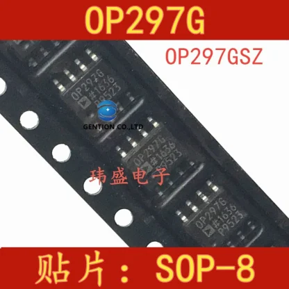 10PCS SOP8 Dual Operational Amplifier OP297G - 100% New & Original Product Image #31798 With The Dimensions of 1000 Width x 1000 Height Pixels. The Product Is Located In The Category Names Computer & Office → Device Cleaners