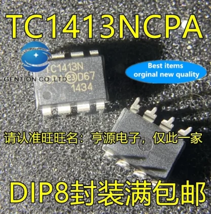 TC1413N DIP-8 Gate Drive IC - Pack of 10, 100% New and Original Product Image #16071 With The Dimensions of 665 Width x 675 Height Pixels. The Product Is Located In The Category Names Computer & Office → Device Cleaners