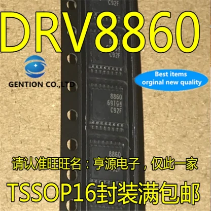 10Pcs DRV8860 TSSOP16 Motor Driver Chip - 100% New and Original Product Image #30970 With The Dimensions of 800 Width x 800 Height Pixels. The Product Is Located In The Category Names Computer & Office → Device Cleaners