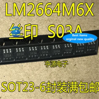 LM2664M6X SOT23-6 DC-DC Switching Regulator: 10Pcs 100% New And Original Stock Product Image #30855 With The Dimensions of  Width x  Height Pixels. The Product Is Located In The Category Names Computer & Office → Device Cleaners