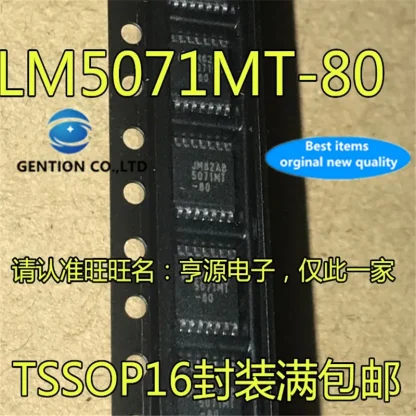 10pcs LM5071MTX-80 TSSOP-16 Power Switch ICs - Genuine New and Original Stock Product Image #7235 With The Dimensions of 800 Width x 800 Height Pixels. The Product Is Located In The Category Names Computer & Office → Device Cleaners