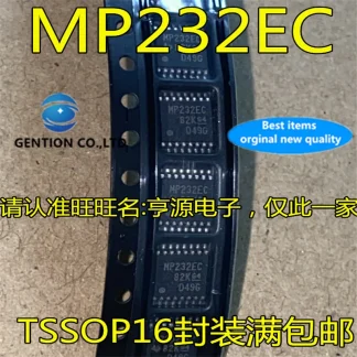 MAX3232ECPW Silkscreen MP232EC Driver Chip: 10Pcs 100% New And Original Stock Product Image #30905 With The Dimensions of  Width x  Height Pixels. The Product Is Located In The Category Names Computer & Office → Device Cleaners