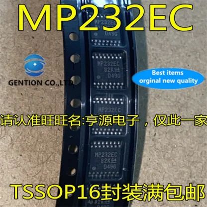 MAX3232ECPW Silkscreen MP232EC Driver Chip: 10Pcs 100% New And Original Stock Product Image #30905 With The Dimensions of 800 Width x 800 Height Pixels. The Product Is Located In The Category Names Computer & Office → Device Cleaners