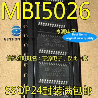 10Pcs MBI5026 SOP-24 LED Constant Current Drive IC Product Image #31145 With The Dimensions of 800 Width x 800 Height Pixels. The Product Is Located In The Category Names Computer & Office → Device Cleaners