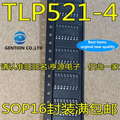 TLP521-4 Optocoupler Patch SOP16: 10Pcs 100% New And Original Stock Product Image #30850 With The Dimensions of 800 Width x 800 Height Pixels. The Product Is Located In The Category Names Computer & Office → Device Cleaners