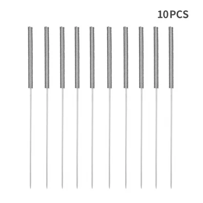 3D Printer Nozzle Set - 10 Stainless Steel Nozzles (0.4mm) + 10 Cleaning Needles + Tweezers Tool Kit Product Image #4186 With The Dimensions of 800 Width x 800 Height Pixels. The Product Is Located In The Category Names Computer & Office → Device Cleaners