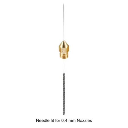 3D Printer Nozzle Set - 10 Stainless Steel Nozzles (0.4mm) + 10 Cleaning Needles + Tweezers Tool Kit Product Image #4189 With The Dimensions of 800 Width x 800 Height Pixels. The Product Is Located In The Category Names Computer & Office → Device Cleaners