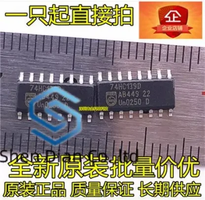 Pack of 10 Genuine 74HC139 Dual 2-To-4 Line Decoder Chips Product Image #36323 With The Dimensions of 474 Width x 463 Height Pixels. The Product Is Located In The Category Names Computer & Office → Device Cleaners