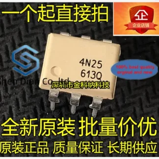 10pcs Imported 4N25 DIP-6 Optocoupler: New and Original Product Image #36254 With The Dimensions of  Width x  Height Pixels. The Product Is Located In The Category Names Computer & Office → Device Cleaners