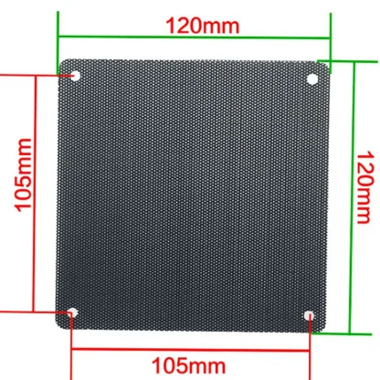 10pcs 120mm PC Case Cooling Fan Dust Filter Mesh - PVC Antidust Net Cover for Computer Guard. Product Image #18081 With The Dimensions of 800 Width x 800 Height Pixels. The Product Is Located In The Category Names Computer & Office → Device Cleaners